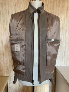 Новая кожаная куртка Atelier Portofino оригинал