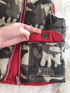 Детский жилет двухсторонний