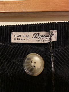 Юбка вельветовая новая