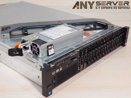 Сервер Dell R720 2x E5-2650v2 48Gb H710 16x2.5