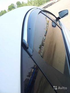 Дефлекторы Nissan Murano хром нержавеющий молдинг