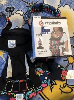 Ergo baby 360 omni с кодом оригинал и накладки сос