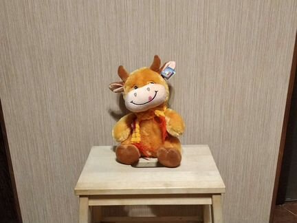 Символ года -мягкие игрушки бычки