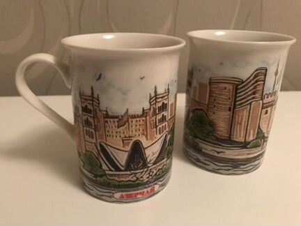 Кружки с достопримечательностями Баку, Азербайджан