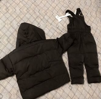 Костюм зимний полукомбинезон куртка пуховик