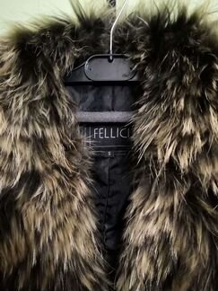 Куртка fellici из натуральной кожи