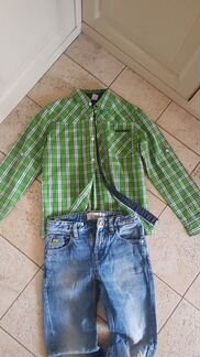 Джинсы scotch shrunk hm худи benetton брюк