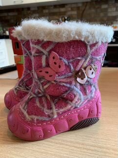 Сапоги валенки для девочки размер 22