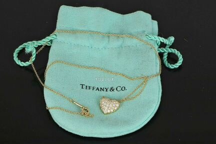 Tiffany подвеска кулон с бриллиантами