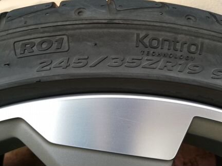 Комплект оригинальных колёс Audi A4 B9 R19