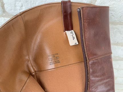 Кожаные сапоги Zara р33 и 34