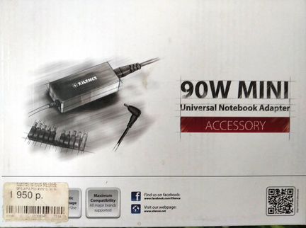 Универсальный адаптер блок питания xilence 90W
