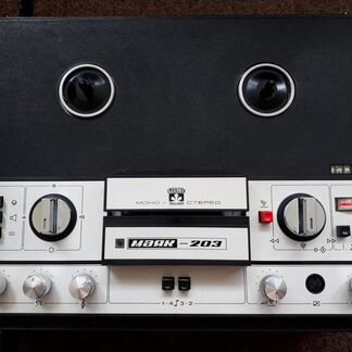 Катушечные магнитофоны маяк-203, Нота, Дайна и др