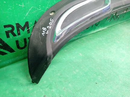 Юбка бампера задняя Mercedes C W205 2014 - 2018