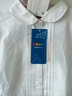 Школьные блузы для девочки. Новые