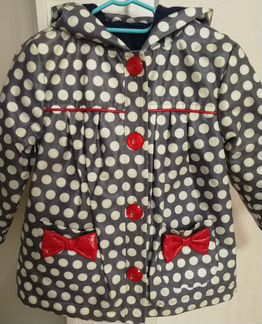 Плащ новый для девочки 98