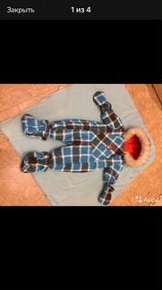 Зимний комбинезон на мальчика