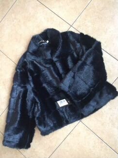 Шубка-болеро экомех Италия,М