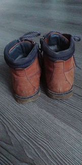 Ботинки высокие кожа демисезон