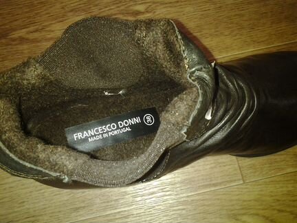 Демисезонные полуботинки из натуральной кожи