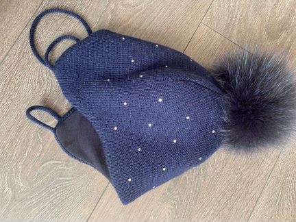 Шапка на девочку 48 см