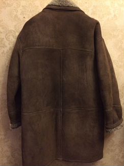 Куртка-дублёнка муж. Verona, коричневая, XL