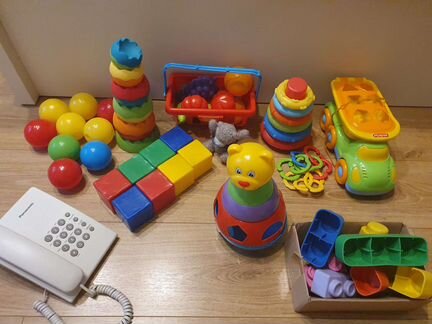 Пакет игрушек до 1-2 лет бесплатно
