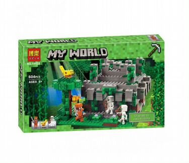 Конструктор 10623 bela Майнкрафт Храм в джунглях