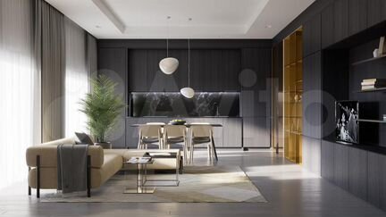 2-к апартаменты, 81.4 м², 8/19 эт.