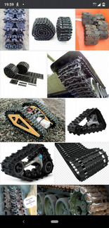 6 траков для техники Брудер