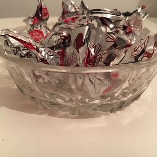 Хрустальная конфетница(салатница)