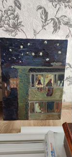 Масло, две работы из серии 