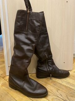 Сапоги зимние натуральная кожа мех