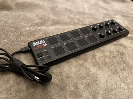 Midi контроллер akai professional LPD8