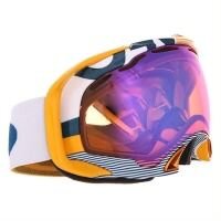 Маска Oakley splice 1975 blue orange blue iridium