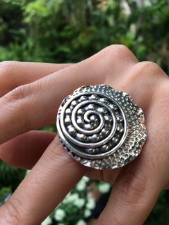 Кольцо из серебра 925 пр новое Испания