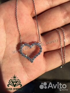 Новая золотая подвеска Tiffany Бр 1.4 ct