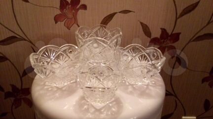 Вазы и другая посуда хрусталь из СССР