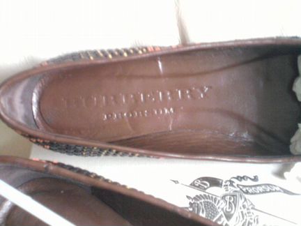 Балетки Burberry оригинал р.37