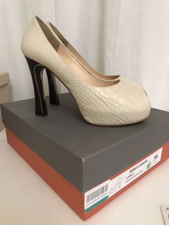 Туфли светлые на 38,5 - 39