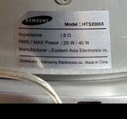 Колонки от домашнего кинотеатра