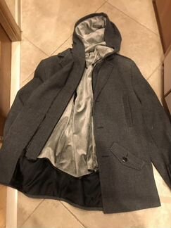 Пальто зимнее с подкладкой