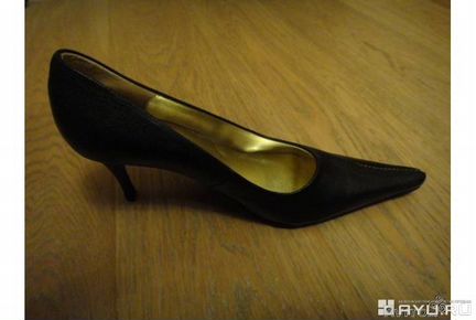 Новые кожаные черные туфли Белвест р. 38-39