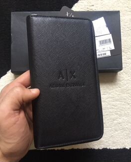 Мужское портмоне Armani Exchange (чёрный)