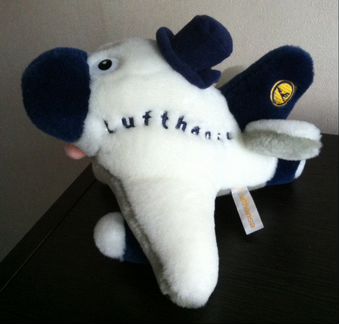 Мягкая игрушка самолетик
