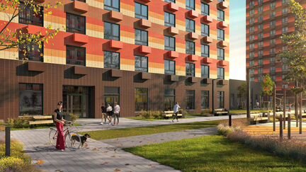 1-к квартира, 41.1 м², 2/33 эт.