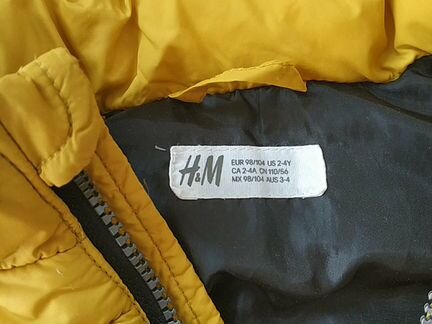 Жилет детский Н&М на 3-4 года