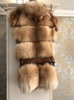Жилет из лисицы
