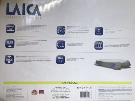 Детские электронные весы Laica