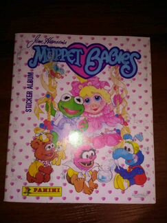Muppet babies Panini. Заполненный альбом